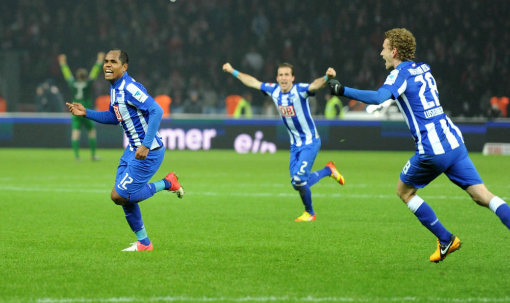 柏林赫塔队迎来连胜,冲击欧冠资格 柏林赫塔队迎来连胜,冲击欧冠资格