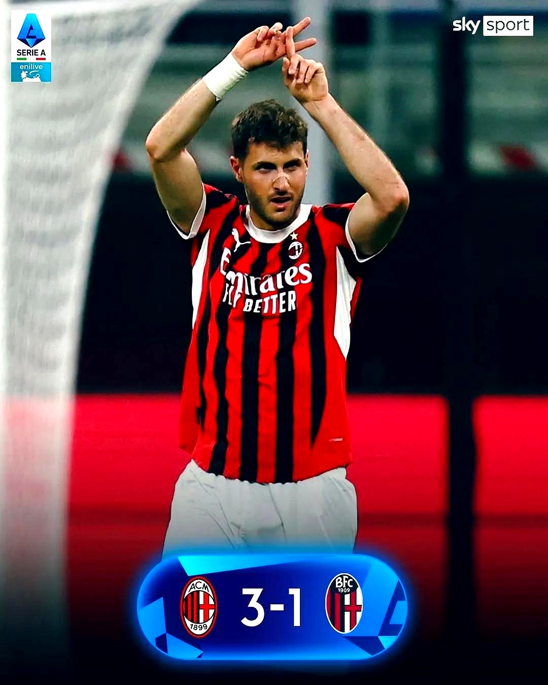 杏彩体育app-AC米兰前锋连场进球，刷新进球纪录