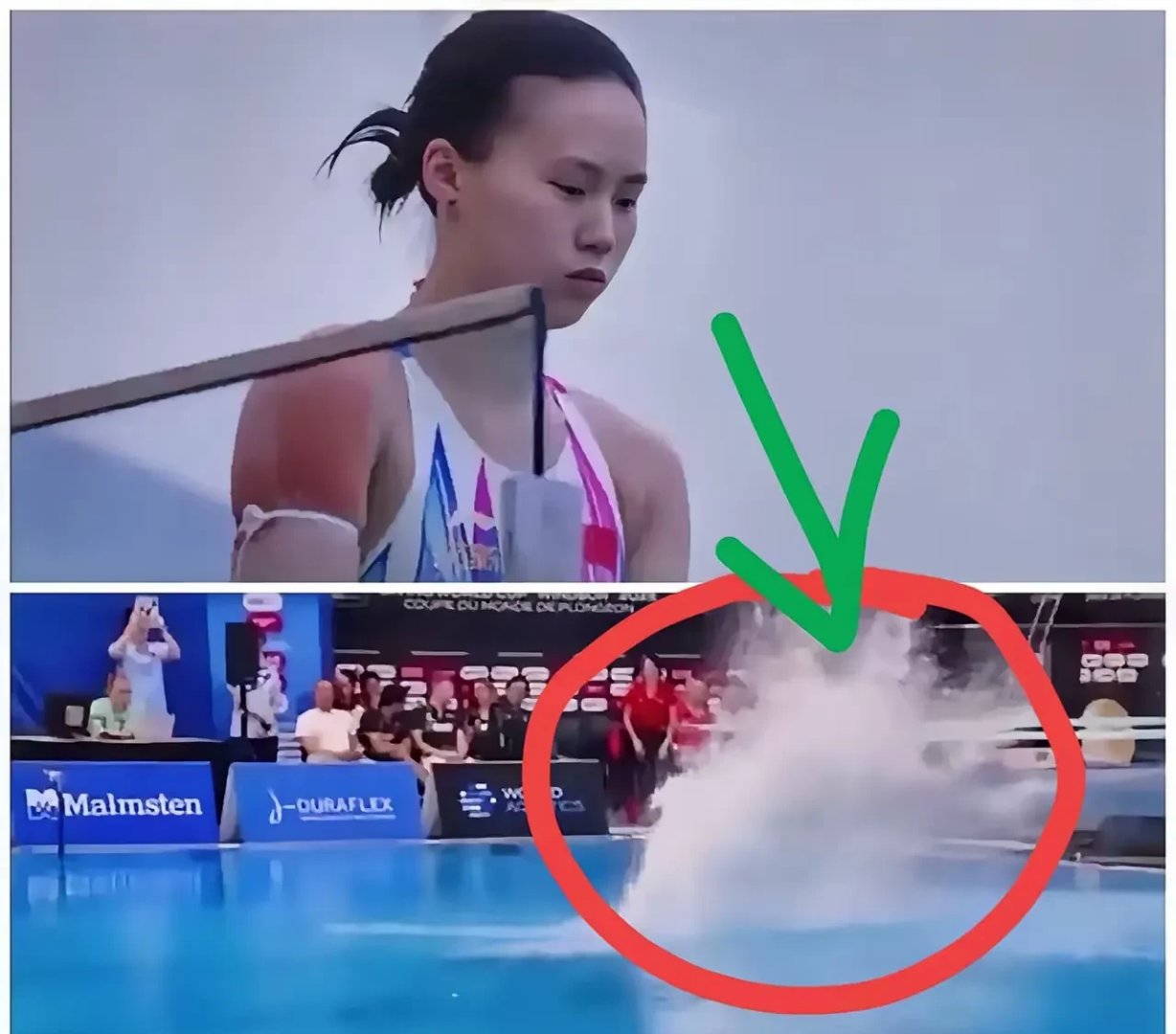 跳水比赛中选手意外失误,最终屈居亚军的简单介绍 跳水比赛中选手意外失误,最终屈居亚军的简单介绍